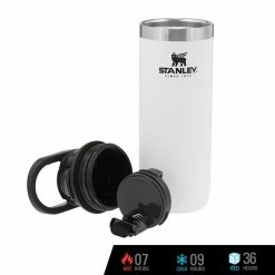 Stanley Adventure Vacuum Switchback Travel Mug Insulated Tumbler 16 Oz./473 Ml (Polar White)