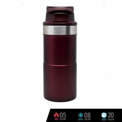 Stanley Classic Trigger-Action Travel Vacuum Insulated Mug 12 Oz./354 Ml (Wine) Tumblers & Food Jars