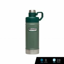 Stanley Classic Vacuum Water Bottle Insulated Tumbler 18 Oz./530 Ml