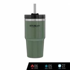 Tumblers & Food Jars Stanley Adventure Vacuum Quencher Insulated Tumbler 23 Oz. 13 Tumblers & Food Jars Stanley Adventure Vacuum Quencher Insulated Tumbler 23 Oz.