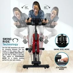 Trax Attack SR Swing Stationary Bike Cardio Machines/Equipment