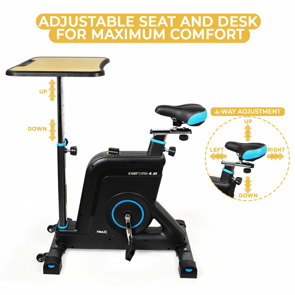 Cardio Machines/Equipment Trax ExerDesk 4.0 Desk Bike 9 Cardio Machines/Equipment Trax ExerDesk 4.0 Desk Bike
