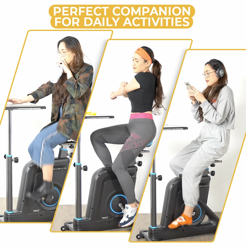 Cardio Machines/Equipment Trax ExerDesk 4.0 Desk Bike 6 Cardio Machines/Equipment Trax ExerDesk 4.0 Desk Bike