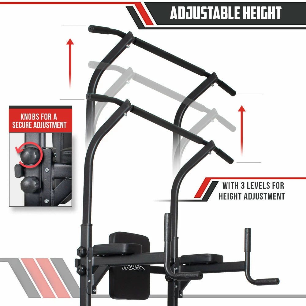 Trax Power Tower - Multifunctional Strength Workout Equipment 8 Trax Power Tower - Multifunctional Strength Workout Equipment