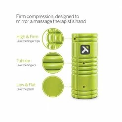Massage/Support Triggerpoint Grid Foam Roller (Lime) 8 Massage/Support Triggerpoint Grid Foam Roller (Lime)