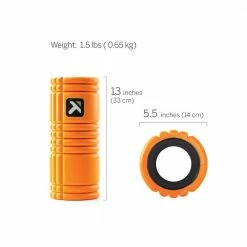 Massage/Support Triggerpoint Grid Foam Roller (Orange)