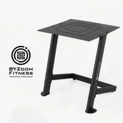 BYZoom Fitness 55lb Adjustable Dumbbell (Pair) With Dumbbell Stand