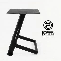 BYZoom Fitness 55lb Adjustable Dumbbell (Pair) With Dumbbell Stand