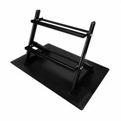 Element Fitness Hex Dumbbells Set With PVC Mat 210lb