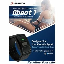 Alatech Cardio Machines/Equipment Obeat1 - Optical Heart Rate Armband