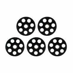 Element Fitness Rubber Plate W/ 7 Holes 2.5-20kg Set Fitness Accessories