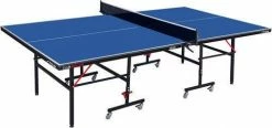 Stiga Club Roller Ping Pong Table With Ping Pong Bats, And Balls