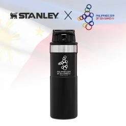 Stanley Trigger-Action Travel Mug 16oz / 473ml - Matte Black (Stanley X 2019 SEA Games) 11 Stanley Trigger-Action Travel Mug 16oz / 473ml - Matte Black (Stanley X 2019 SEA Games)