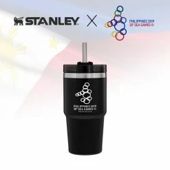 Stanley X 2019 SEA Games Adventure Vacuum Quencher Insulated Tumbler 23 Oz. (Matte Black)