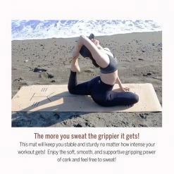 Fitness & Athletics Cork Yoga Mat